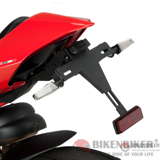 License Plate Holder For Ducati Panigale V4 2019-Puig Vehicle Frames