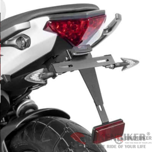 License Plate Holder For Kawasaki Er-6N 2012-Puig Vehicle Frames