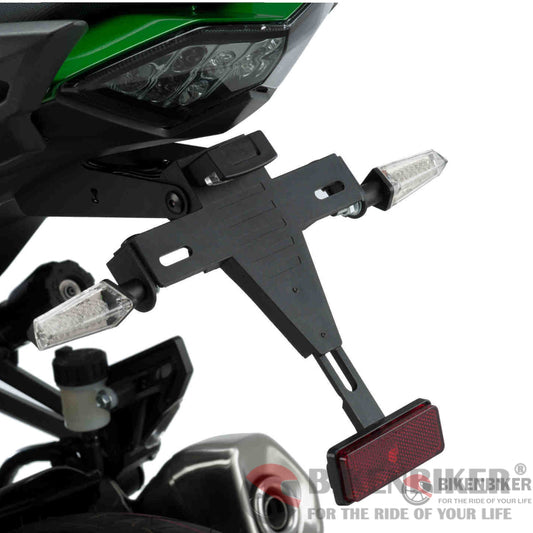 License Plate Holder For Kawasaki Ninja 1000 2011-Puig Vehicle Frames