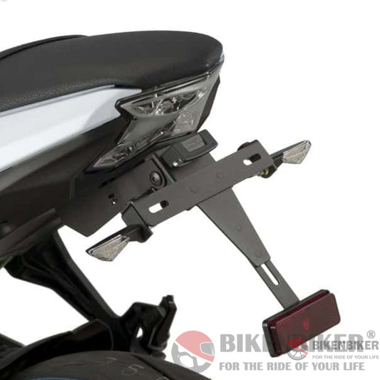 License Plate Holder For Kawasaki Ninja 650 2019-Puig Vehicle Frames