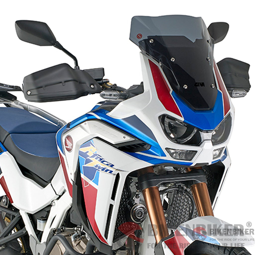 Low Sports Screen Smoked For Honda Crf1100L Africa Twin Adventure - Givi Windscreen
