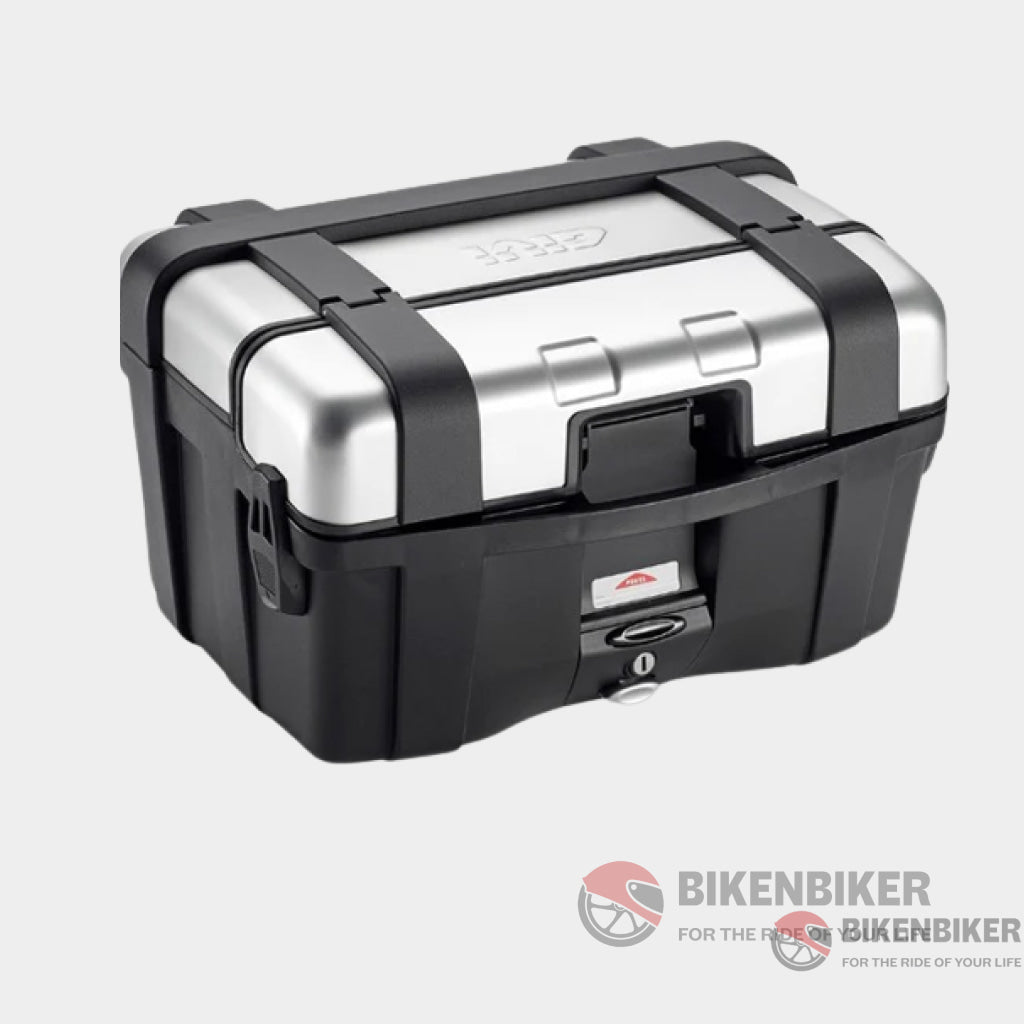 Monokey Trekker 46L Silver Top/Side Case - Givi Top Case