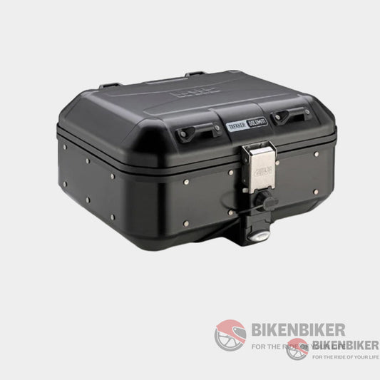 Monokey Trekker Dolomiti 30L Black Top/Side Case - Givi Top Case