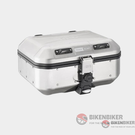 Monokey Trekker Dolomiti 30L Silver Top/Side Case - Givi Top Case