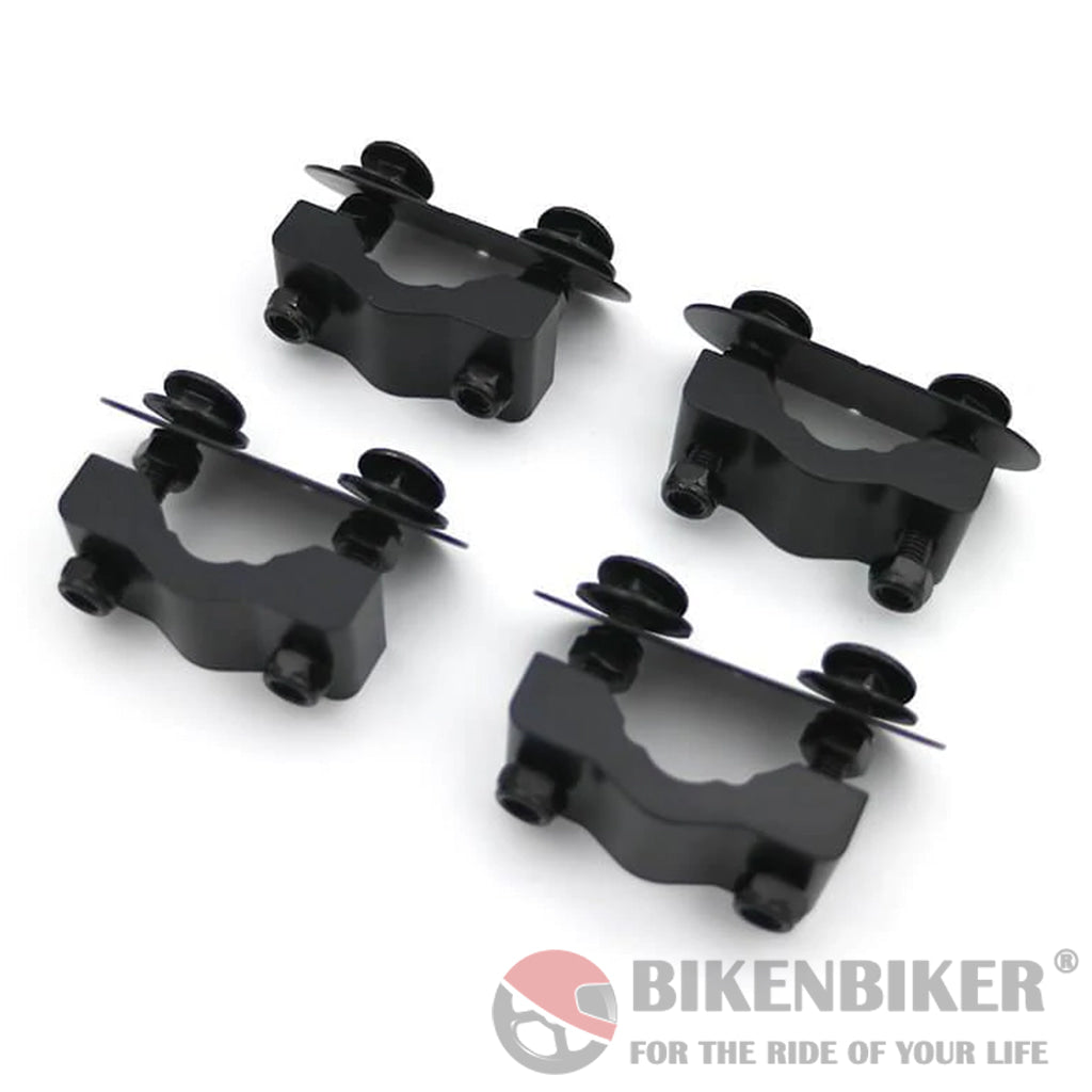 Motobags Fixed Attachment System Spare Parts - Lone Rider Rack Connection Puck Set For Motobags