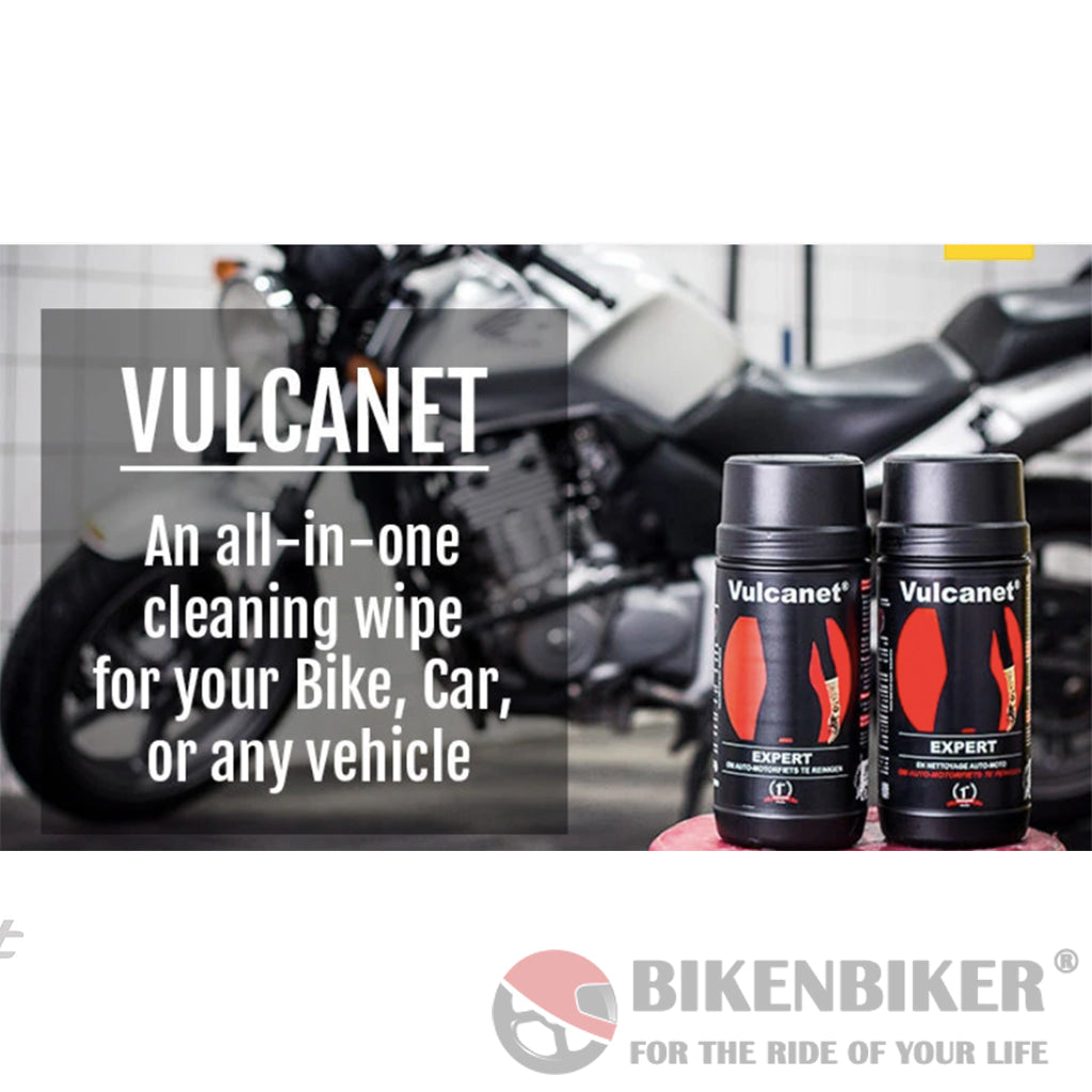 Motorcycle Cleaning Wipes - Vulcanet Bike Care