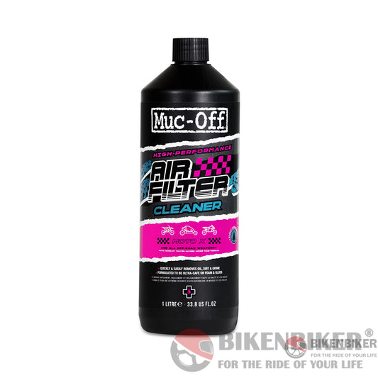 Muc-Off Motorcycle Air Filter Cleaner - 1L Maintenance