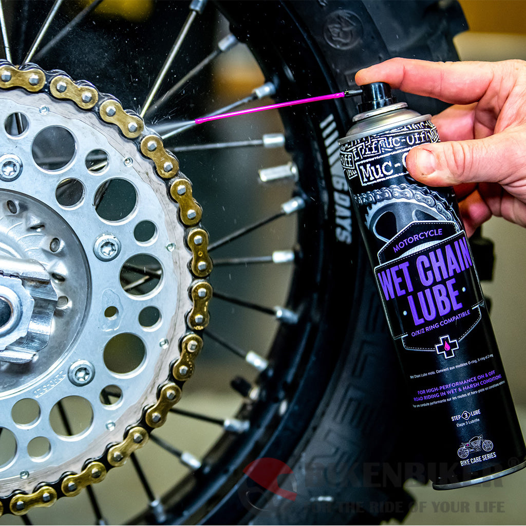 Muc-Off Wet Chain Lube - 400Ml Maintenance