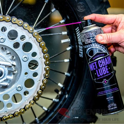Muc-Off Wet Chain Lube - 400Ml Maintenance