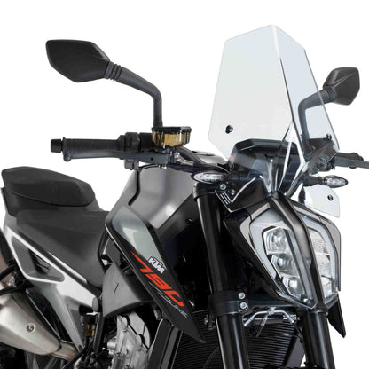 Naked New Generation Sport Windshield For Ktm 790 Duke - Puig Windscreen