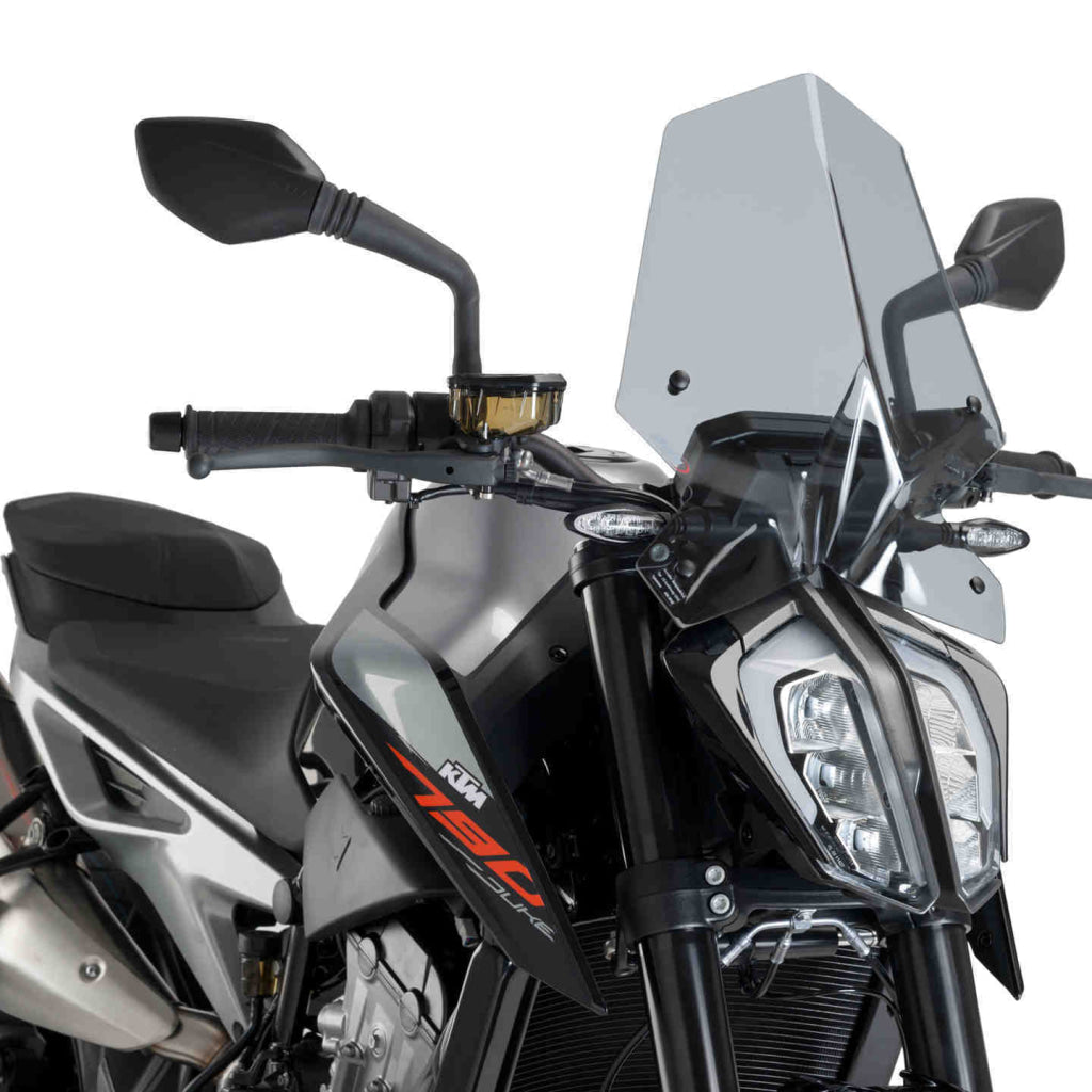 Naked New Generation Sport Windshield For Ktm 790 Duke - Puig Windscreen