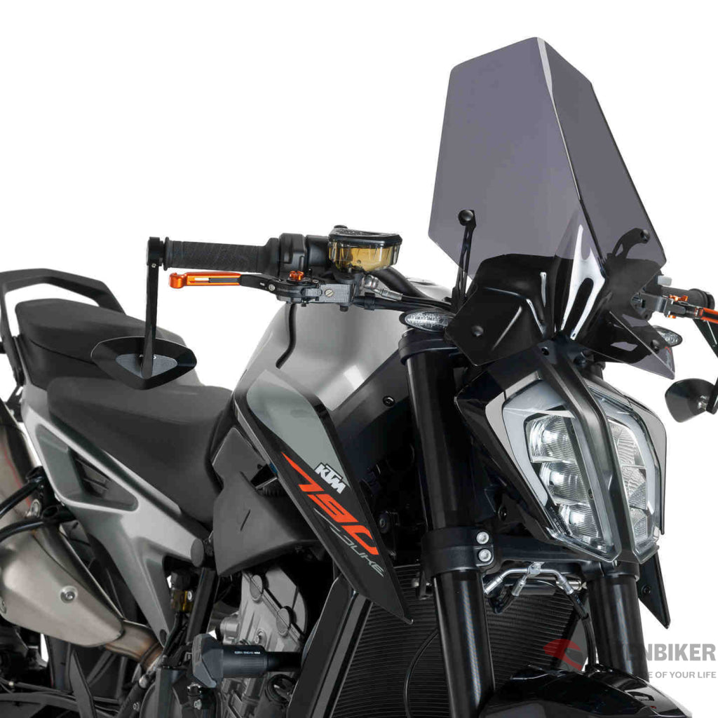 Naked New Generation Sport Windshield For Ktm 790 Duke - Puig Windscreen