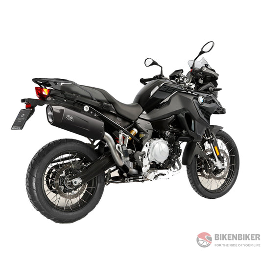 Nomad Hexagon Exhaust For Bmw F850Gs/Gsa - Dr. Jekill & Mr. Hyde Black Slip On