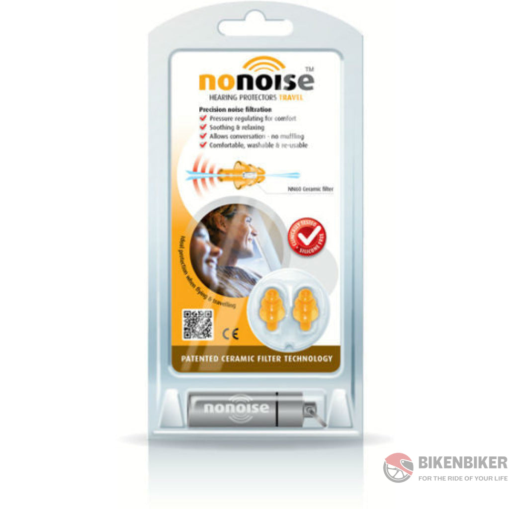 NoNoise Travel Hearing Protectors - Bike 'N' Biker