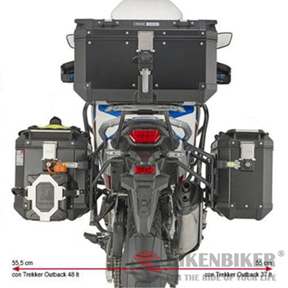 Pannier Holder For Trekker Outback Side Cases Honda Crf1100L Africa Twin Adventure Sports - Givi