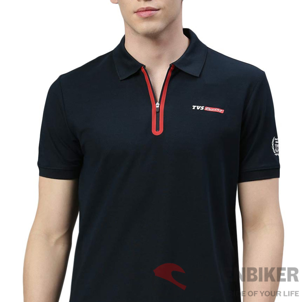 Tvs Racing Polo T Shirt Polyester T-Shirt