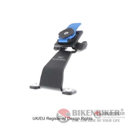 Quad Lock Compatible Handlebar Clamp Sat Nav Mount - Kawasaki Ninja 1000Sx (2020 + ) Evotech