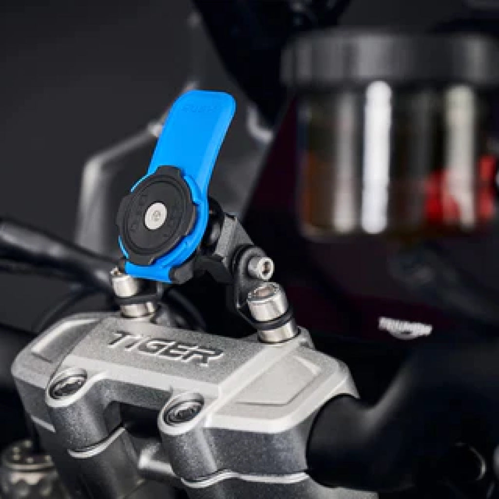 Quad Lock Compatible Sat Nav Mount - Triumph Tiger 1200 Rally Pro 2022+ Evotech Performance Gps