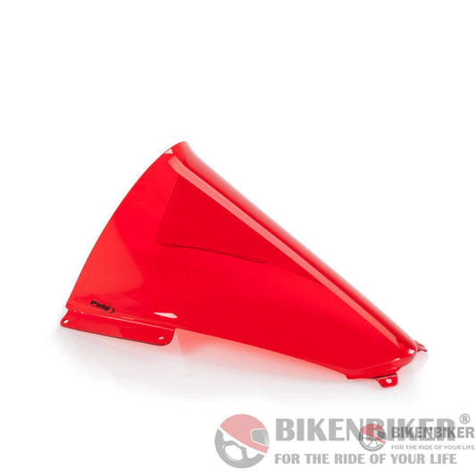 R-Racer Screen For Ducati Panigale 1100 V4R 2019 - Puig Red Windscreen
