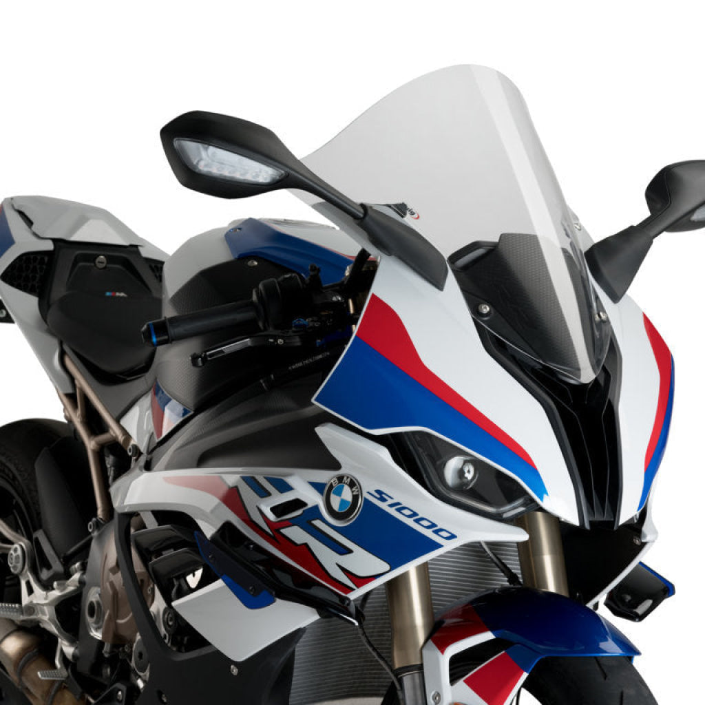 R-Racer Windscreen For Bmw S1000Rr (2019+) - Puig Clear Windscreen