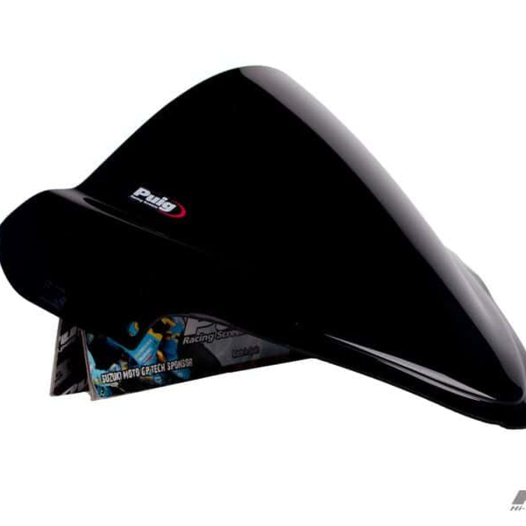 Racing Screen For Suzuki Hayabusa (2009-20) - Puig Black Windscreen