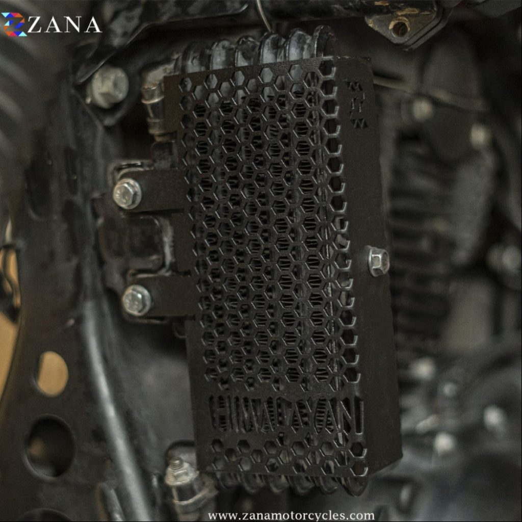 Radiator Guard Honeycomb Black (Full) Himalayan Bs-3/4/6 - Zana Protection