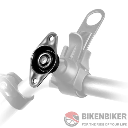 Ram Mounts Base Snap-Link Socket With Diamond Plate Ram Accessory