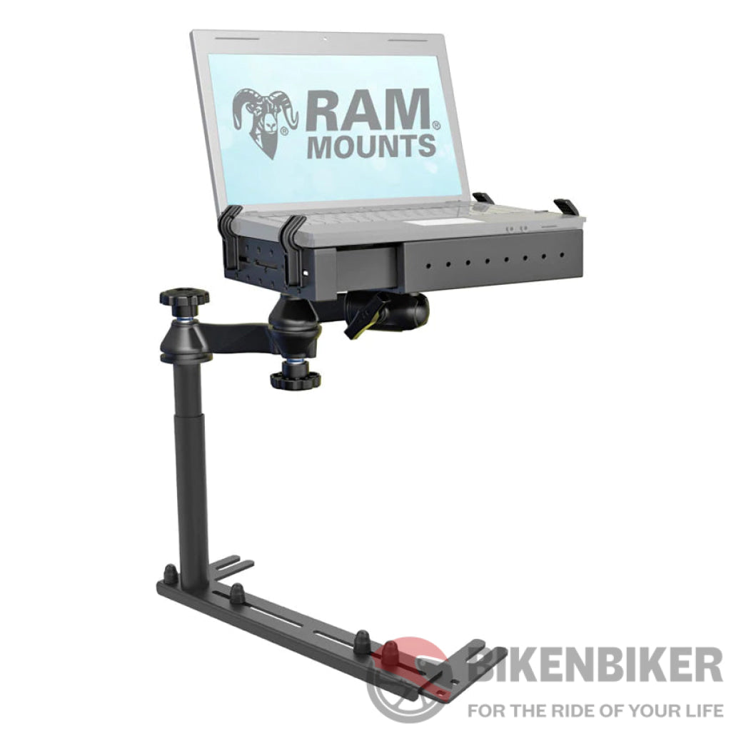 Ram® Base Drill - Universal Laptop Mount (With Reverse Config.) Base Mount