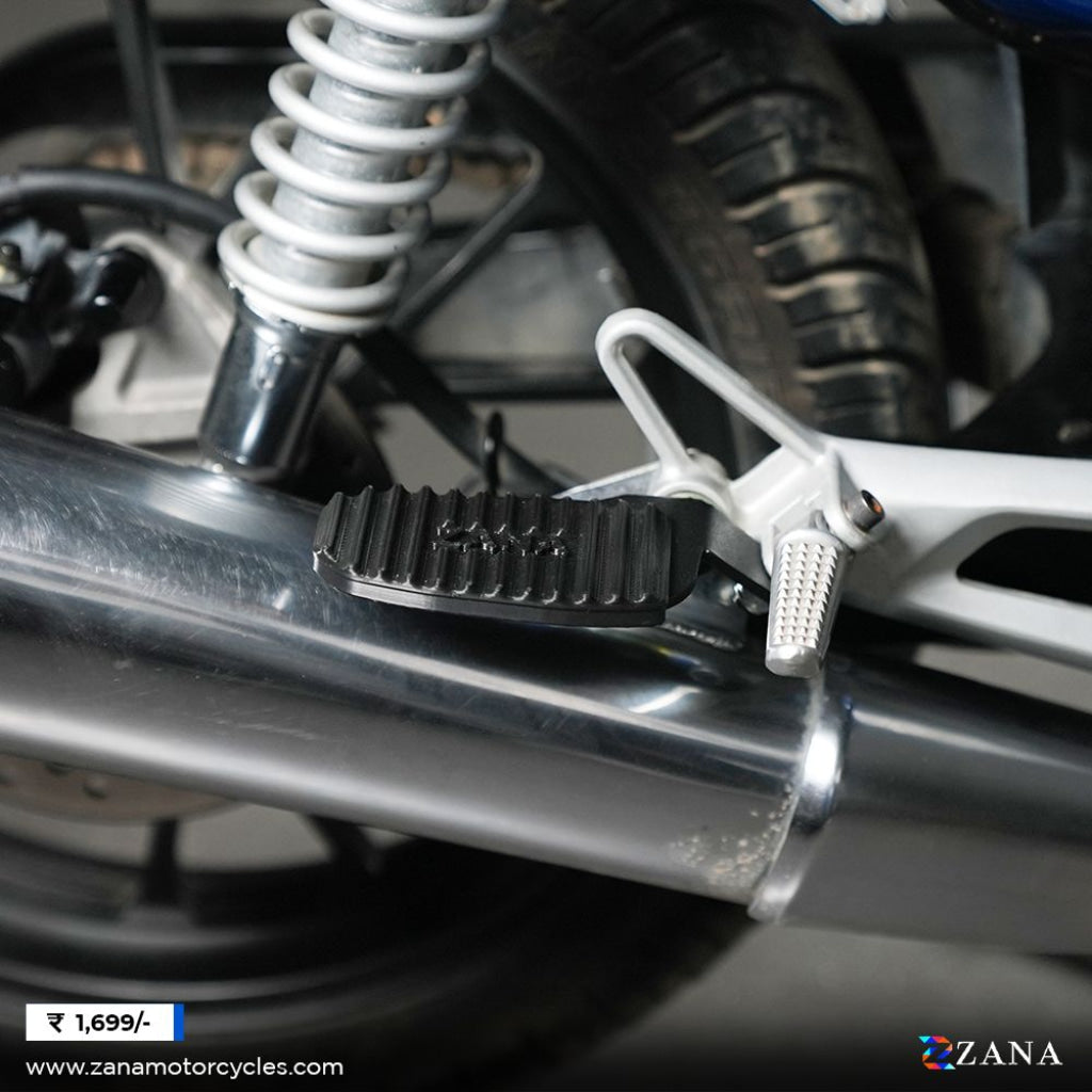 Rear Footrest For Honda Cb 350 - Zana Footpegs