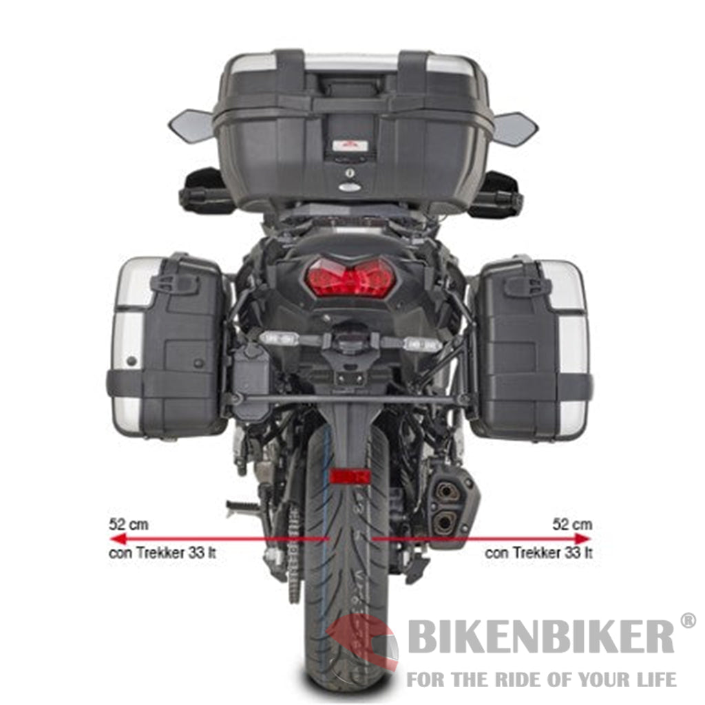 Removable Side Racks For Retro-Fit Cases - Kawasaki Versys 1000 2017+ Givi Carrier