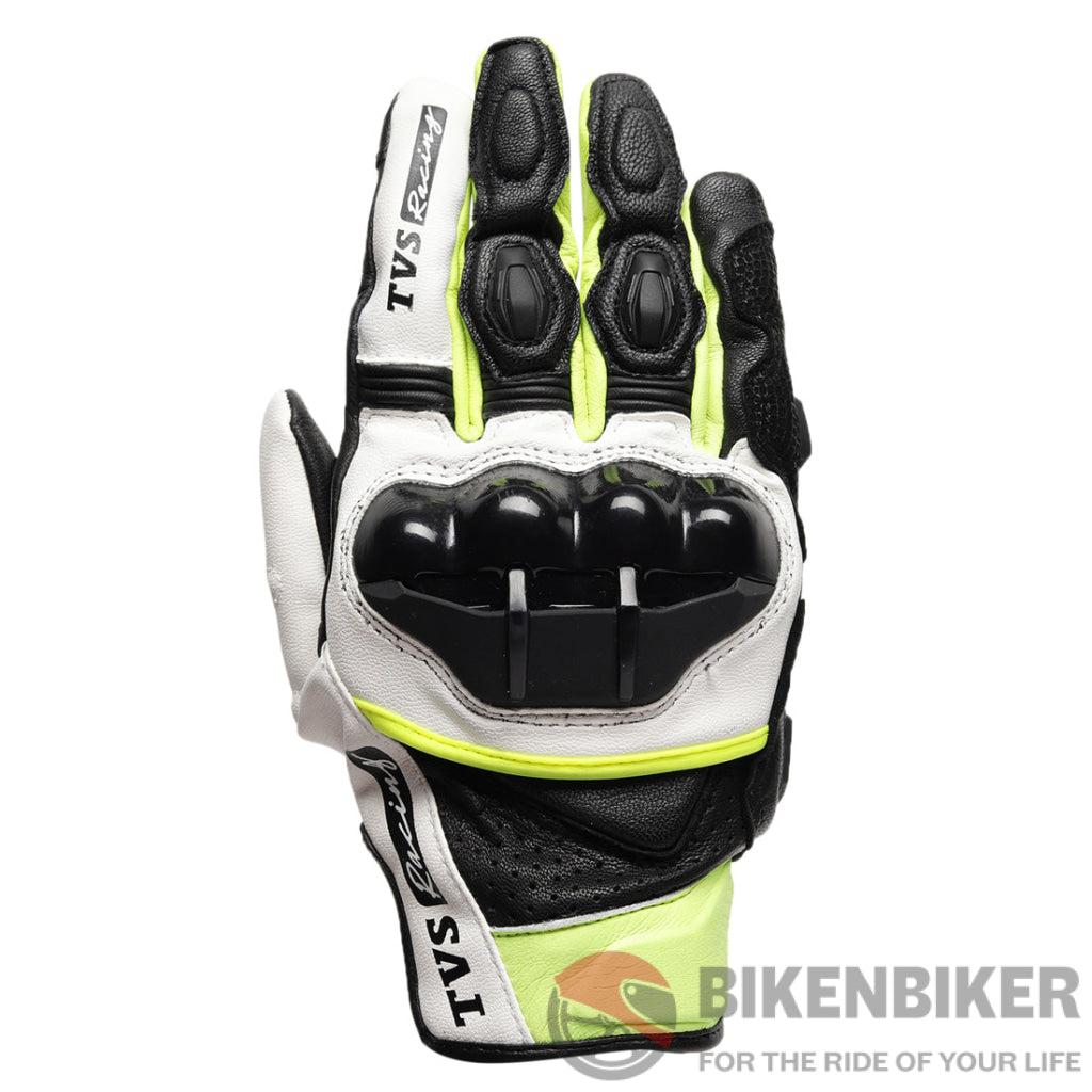 Tvs Racing | Riding Gloves Race Neon Gloves
