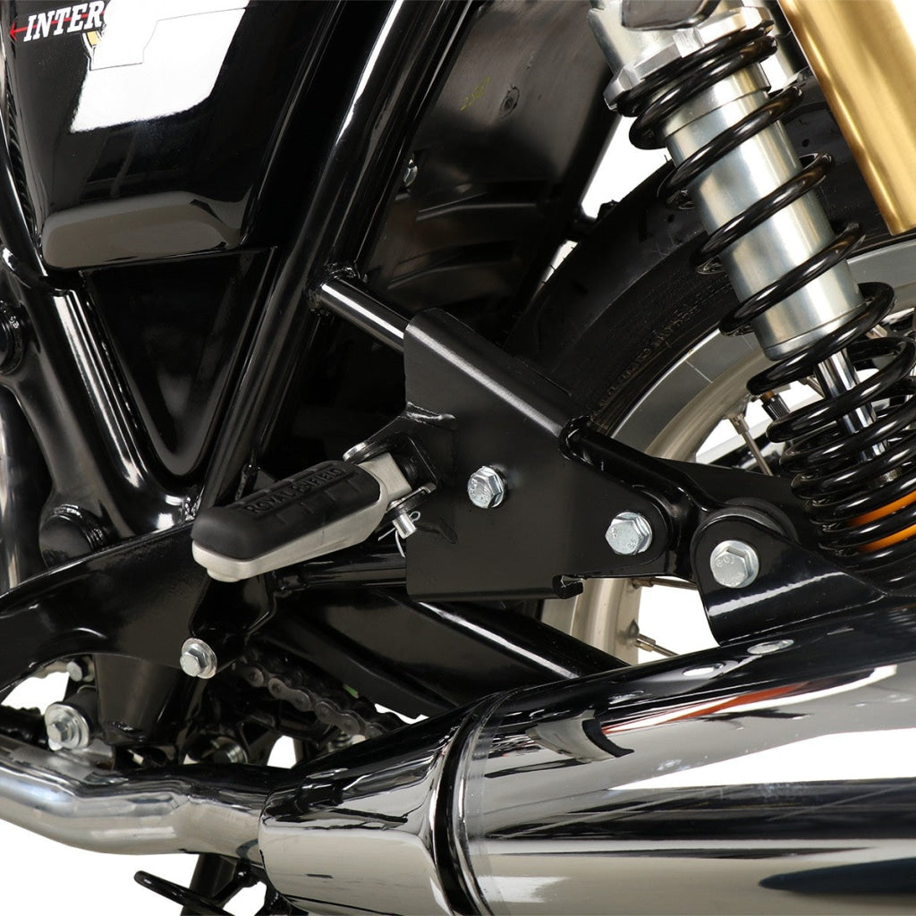 Royal Enfield Interceptor 650 Ergonomics - Pillion Footpeg Lowering Kit Hepco & Becker- Becker