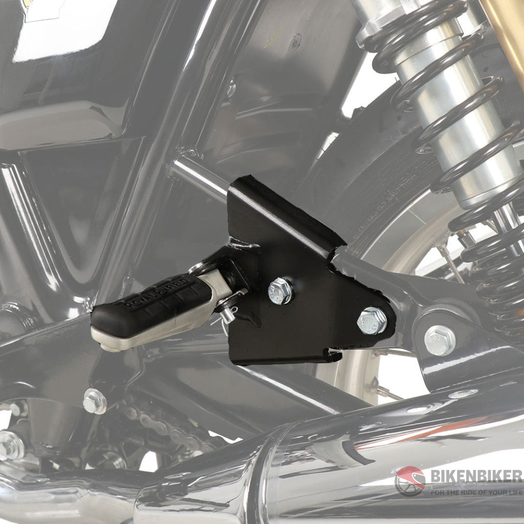 Royal Enfield Interceptor 650 Ergonomics - Pillion Footpeg Lowering Kit Hepco & Becker- Becker
