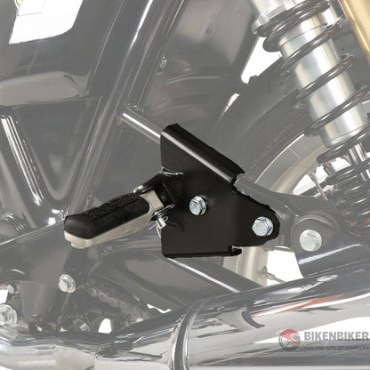Royal Enfield Interceptor 650 Ergonomics - Pillion Footpeg Lowering Kit Hepco & Becker- Becker