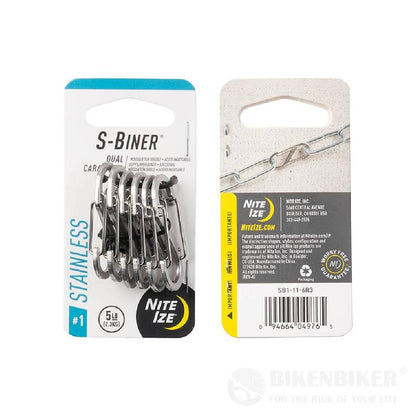 S-Biner® Ss Dual Carabiner - Nite Ize Tools
