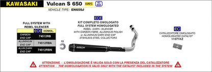 Full Street System Fits For  Kawasaki Vulcan S-Arrow