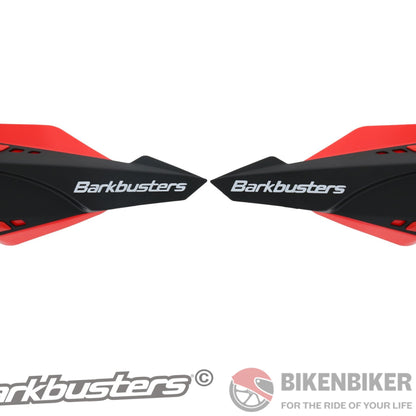 Sabre Mx/Enduro Handguards - Barkbusters Black/Red Hand Guards
