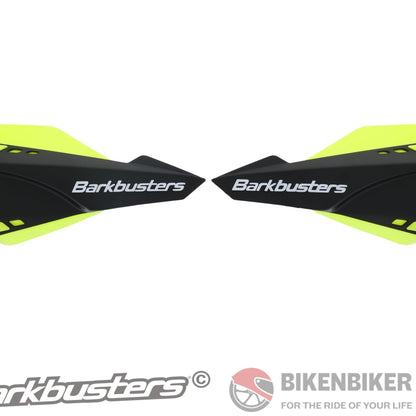 Sabre Mx/Enduro Handguards - Barkbusters Black/Yellow Hiviz Hand Guards