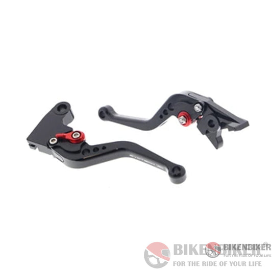 Short Clutch And Brake Lever Set - Evotech Performance Levers