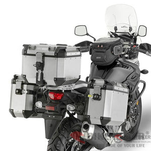 Side Racks for Trekker Outback - Suzuki Vstrom 650 - Givi