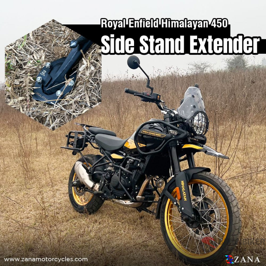 Side Stand Extender Aluminium & Stainless Steel For Himalayan 452-8431