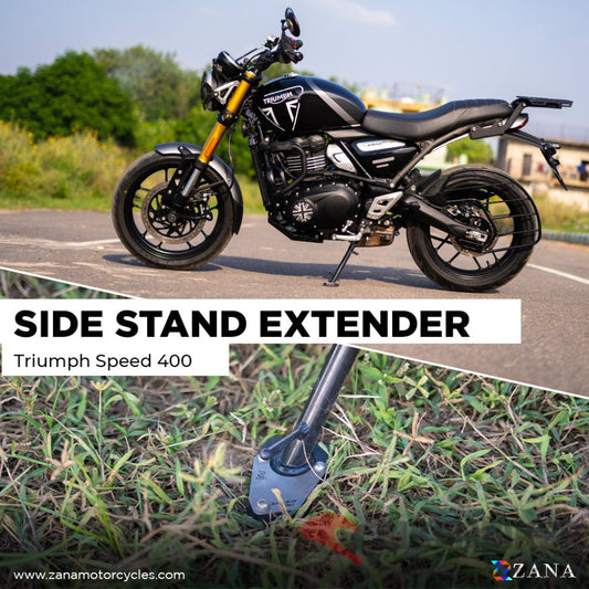Triumph Speed 400 Sidestand Extender - Zana Enlargement