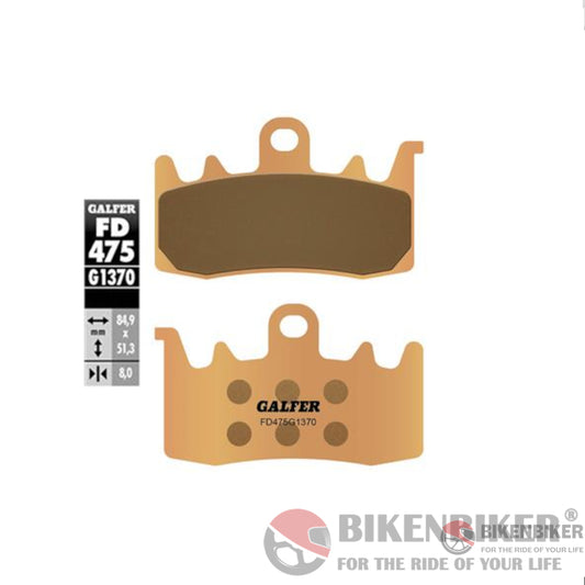 Sintered Street Front Brake Pads- Fd475G1370-Galfer Pads