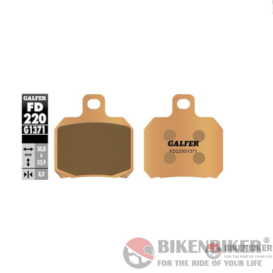 Sintered Street Rear Brake Pads-Fd220G1371-Galfer Pads