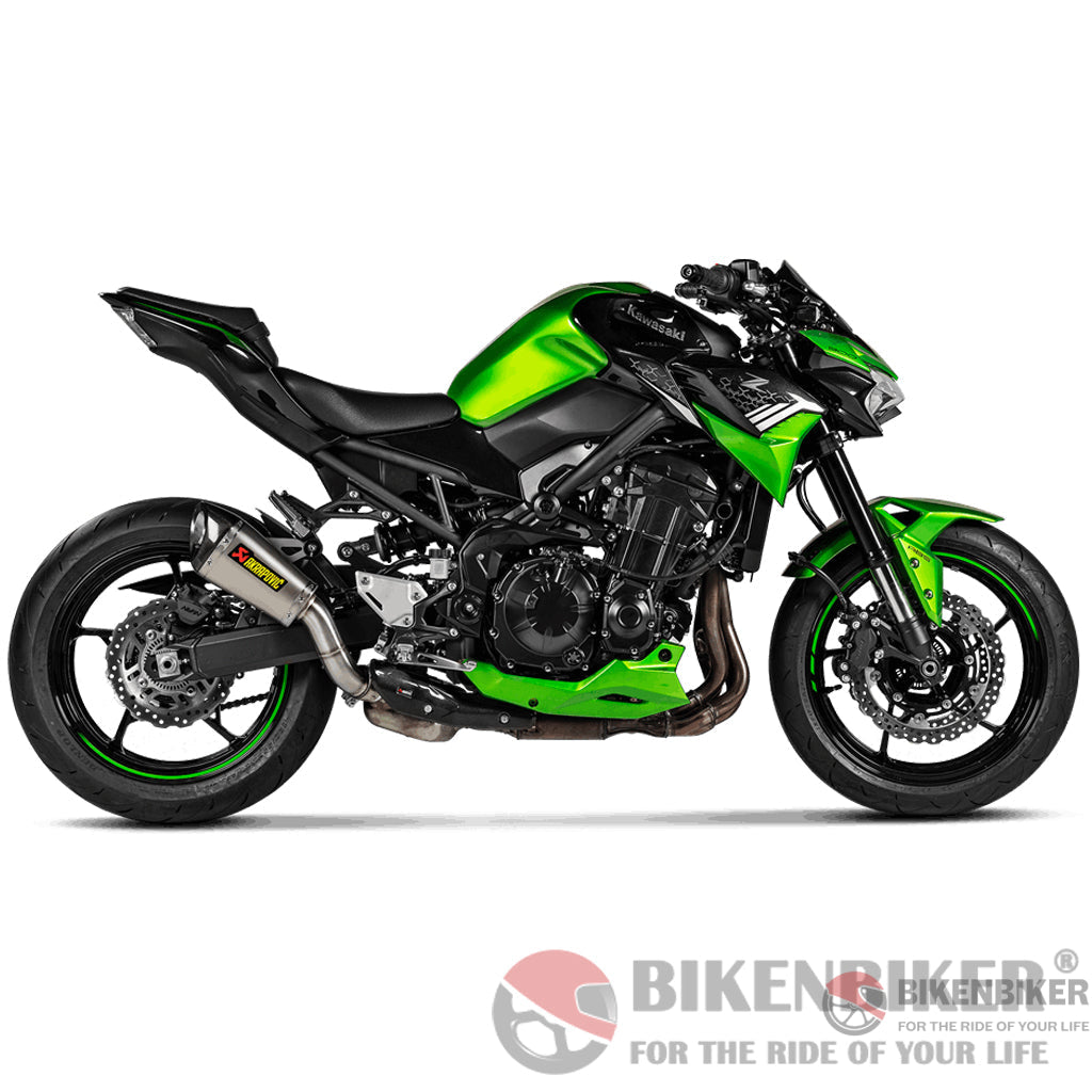 Slip - On Line Kawasaki Z900 (Titanium) - Akrapovic 2020 + Exhaust Slip On