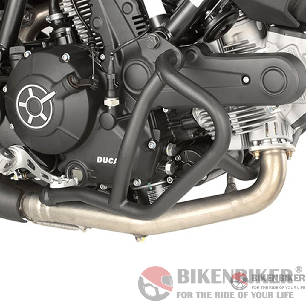 Specific Engine Guard Black For Ducati Scrambler Icon (2015-19) - Givi