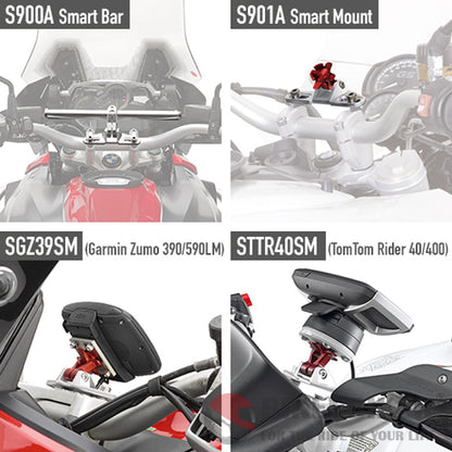 Specific Kit To Mount The S900A Smart Bar Or S901A - Givi Gps