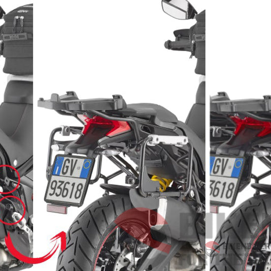 Specific Side Case Holder For Trekker Outback Cases Ducati Multistrada 950S And 1260 Enduro (2019)