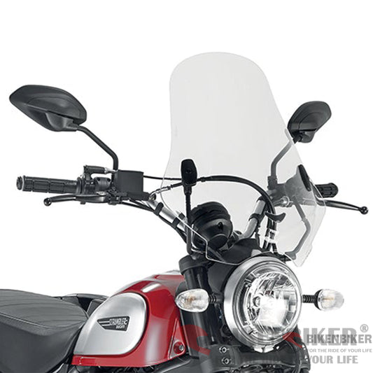 Specific Windscreen Transparent For Ducati Scrambler Icon (2015-19) Windscreen