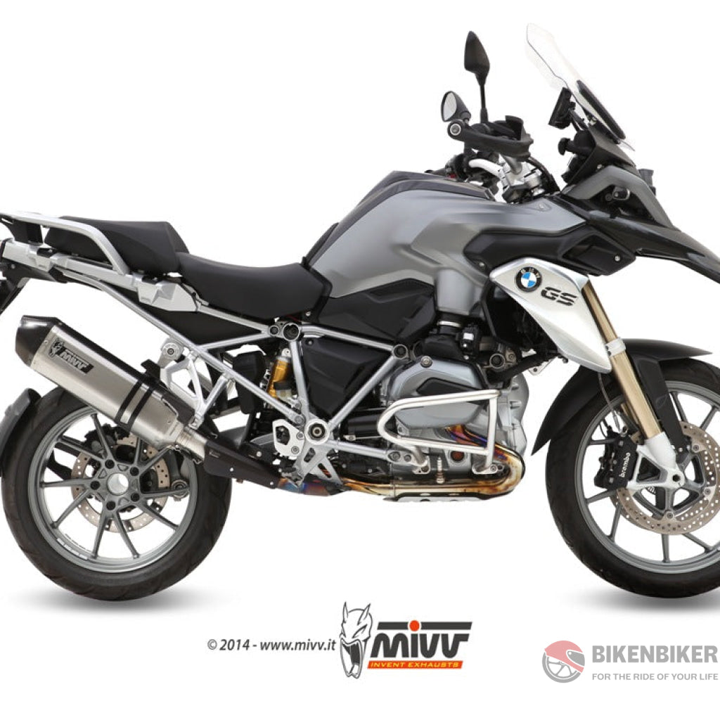 Speed Edge Slip On Exhaust for BMW R1200GS/ Adventure - Mivv – Bikenbiker